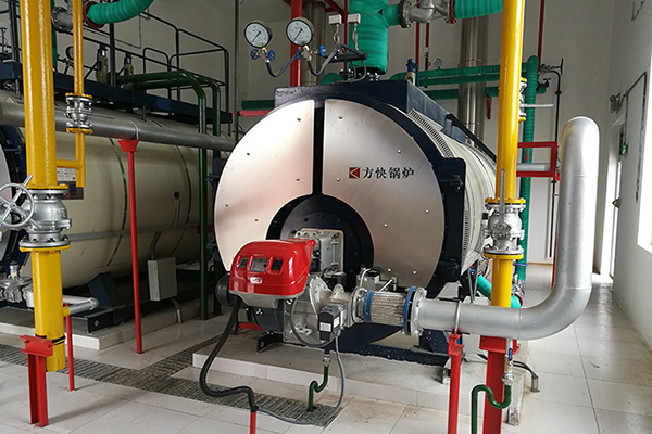 岷山有（yǒu）色（sè）金屬6噸一體冷凝燃氣蒸汽鍋爐案例